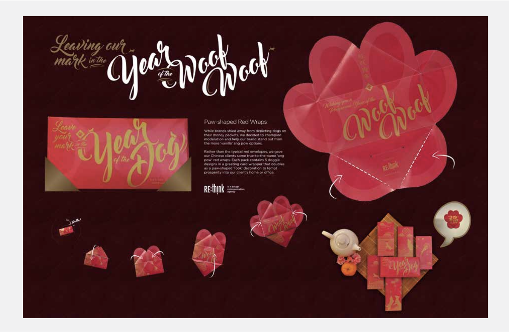 CNY Gold Foil Ang Pow