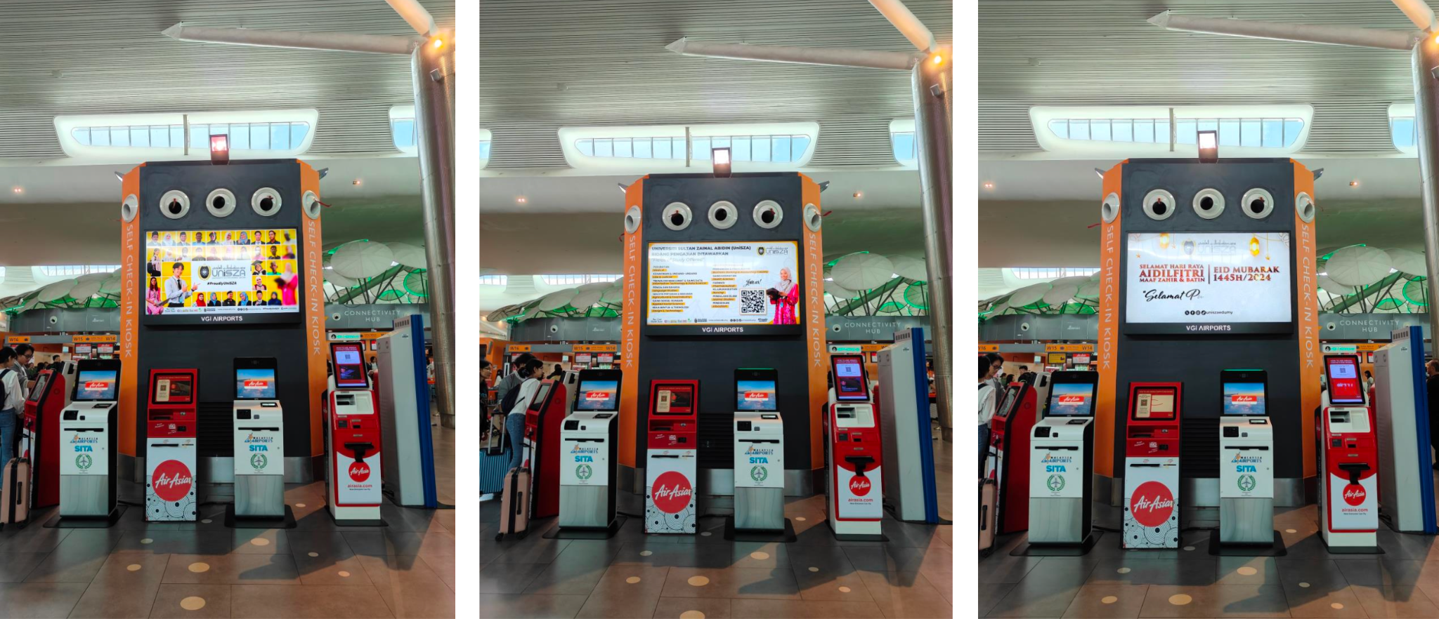 UniSZA KLIA 2 Giant LED